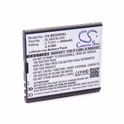 Abbildung von vhbw Akku Ersatz für Bea Fon SL560/SL450 Handy Smartphone Senioren Telefon (650mAh, 3,7V, Li Ion)