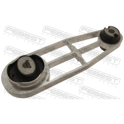 Abbildung von FEBEST RNM K4M Motorlager hinten Aluminium RENAULT: SCENIC 2, MEGANE 2 Coupe Cabriolet, Kombi, DACIA: Logan I MCV, Sandero I, Pickup