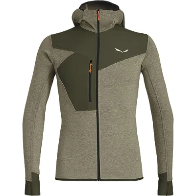 Abbildung von Salewa PUEZ DRY HOOD Trainingsjacke, Herren, Größe: 54, Dark olive melange