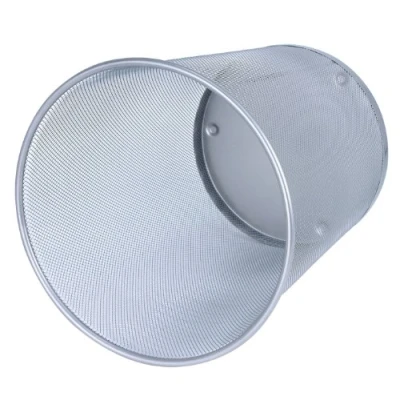 Abbildung von Wedo 65254 Papierkorb Office (18 l, Drahtmetall) silber