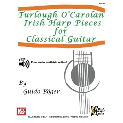 Abbildung von Turlough O&#039;Carolan Irish Harp Pieces for Classical Guitar
