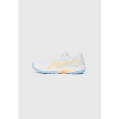 Abbildung von Asics GAME FF Padelschuhe, Damen, Größe: 42, White/orange glow Textil/synthetik