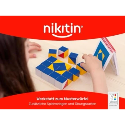 Abbildung von Das Nikitin Material: N1 Musterwürfel Werkstatt Übungskarten und Spielvorlagen zum