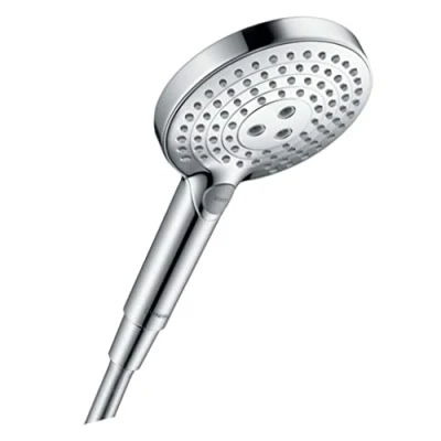 Abbildung von hansgrohe Kopfbrause &quot;Raindance Select S&quot;, 12 cm 3 Strahlarten PowderRain, chrom