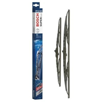 Abbildung von Bosch Automotive Scheibenwischer Super Plus Spoiler SP21/18S, Länge: 530mm/450mm − Set für Frontscheibe Nur Rechtslenker Fahrzeuge (UK)