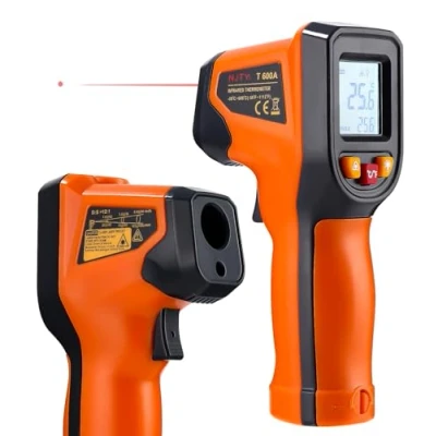 Abbildung von Toaren Infrarot Thermometer Digital, 50C～600C IR Temperaturpistole Digital Laser Temperaturmessgerät mit LCD Display (Nicht für Menschen)