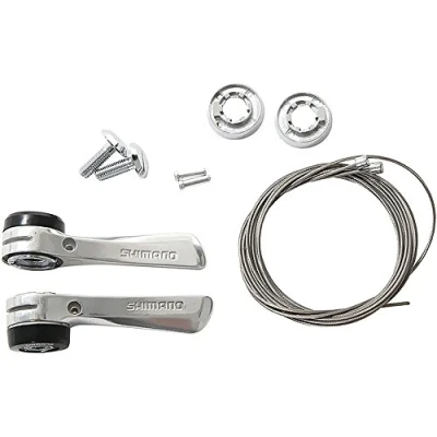 Abbildung von Shimano Unisex Erwachsene Sora Unterrohrschalthebel, Silber, Einheitsgröße