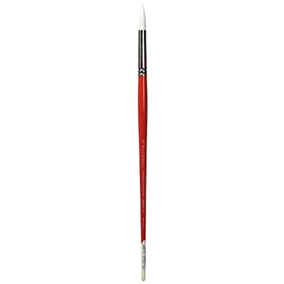 Abbildung von Winsor &amp; Newton 5419008 University Künstler Rundpinsel Nr.8 für Ölfarbe, Acrylfarbe und Aquarellfarbe