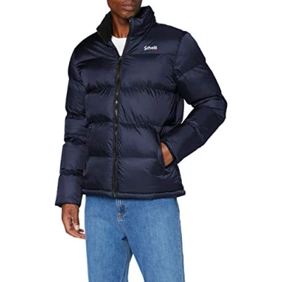 Abbildung von Schott Doudoune Winterjacke, Herren, Größe: XXL, Bleu marine