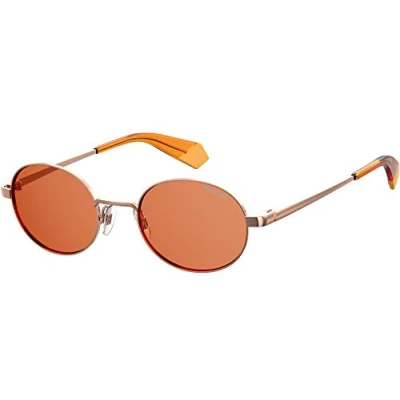 Abbildung von Polaroid Unisex Erwachsene PLD 6066/S Sonnenbrille, Mehrfarbig (Gd Orange), 51