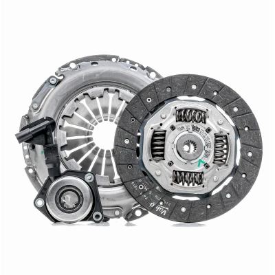 Abbildung von VALEO KIT3P (CSC) 834009 Kupplungssatz mit Kupplungsdruckplatte, Zentralausrücker Kupplungsscheibe 220 FORD: Focus Mk1 Schrägheck