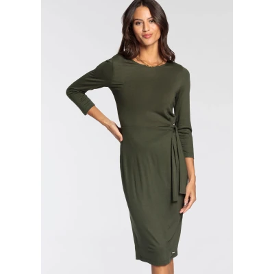 Abbildung von Laura Scott Jerseykleid, mit Bindegürtel NEUE KOLLEKTION