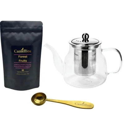 Abbildung von Tee Geschenk Set, lose Blätter, Camellios (Waldfrüchte)