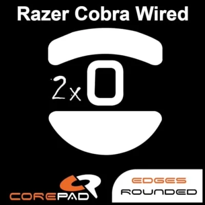 Abbildung von Corepad Skatez PRO 275 Ersatz Mausfüße kompatibel mit Razer Cobra Wired