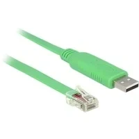 Abbildung von USB 2.0 Adapterkabel, A Stecker &gt; RS 232 RJ 45