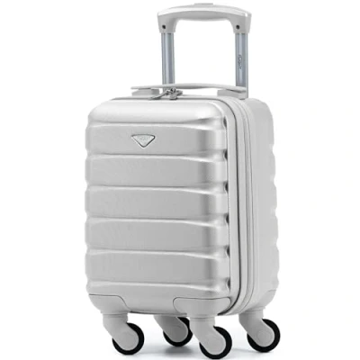 Abbildung von Flight Knight Leichte 4 Rad abs hartschalenkoffer Handgepack, Zugelassen Fur Uber 100 Fluggesellschaften, Einschließlich British Airways, Easyjet Und Maximale Große Ryanair 40x20x25cm