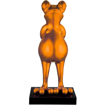 Abbildung von Casablanca by Gilde Tierfigur &quot;Skulptur Frosch orange&quot;