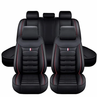 Abbildung von Full Set Auto Sitzbezüge für 𝗖itr𝗼en C4 X Sitzbezug Auto,Wasserdichtes VerschleißFest Leder Sitzschutz,5 Stück Autositzbezüge Komplett