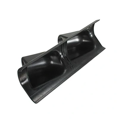 Abbildung von E Support™ Kfz 2&quot; 52mm Universal Zwei Loch Halter Gauge Halterung Bracket Instrumentenhalter ABS Seite
