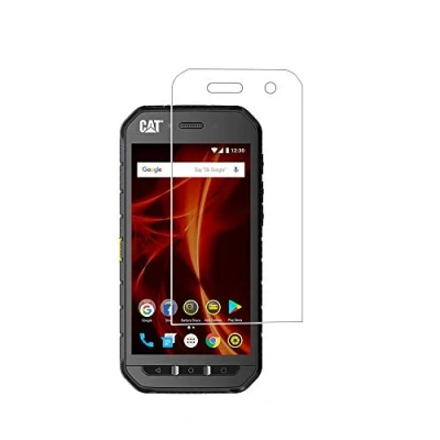 Abbildung von Zshion CAT S41 Displayschutzfolie, Härtegrad 9H, gehärtetes Glas, Displayschutzfolie für S41, Anti Fingerabdruck, blasenfrei, kristallklar, 2 Stück
