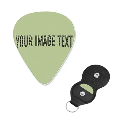 Abbildung von Gitarren Plektrum Design, für Bass, elektrische und akustische Gitarren, 0,96 mm