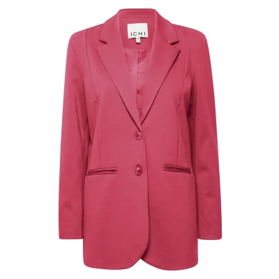 Abbildung von ICHI Blazer, Damen, Größe: Small, Raspberry wine