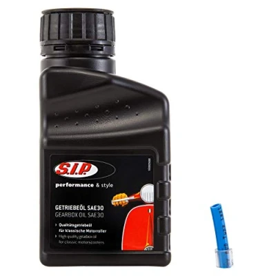Abbildung von SIP Getriebeöl Formula SAE 30, Vespa/Lambretta, 250ml, für Schaltroller mit Einfüllschlauch
