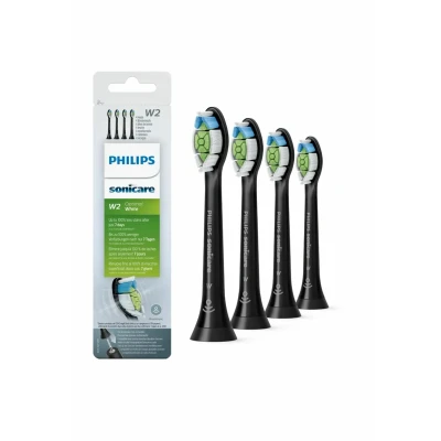 Abbildung von Philips Bürste köpfe pro 4st. schwarz w2 optimal HX606411