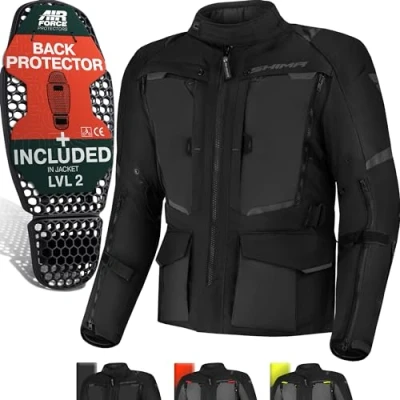 Abbildung von SHIMA Unisex Hero 2.0 Color, Jacke Herren Schwarz, 4XL