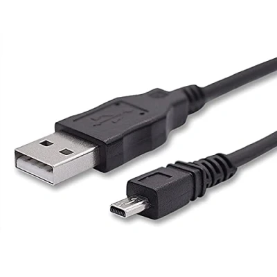 Abbildung von Adhiper 8 Pin Datenkabel Ladekabel, kompatibel mit Panasonic Lumix DMC FZ1000,FZ300, FZ200,GX1, GX8, LX100, SZ10, TZ31, TZ41, TZ61, TZ71 Digitalkamera (150CM)