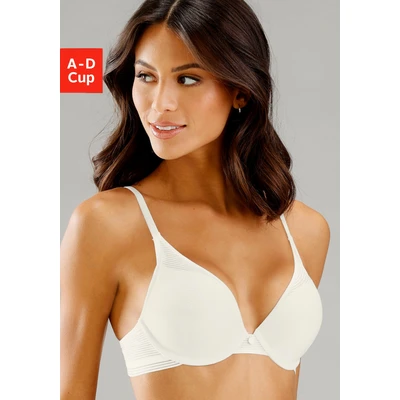 Abbildung von s.Oliver Damen VA 504 PB Push Up BH, Creme, 75C