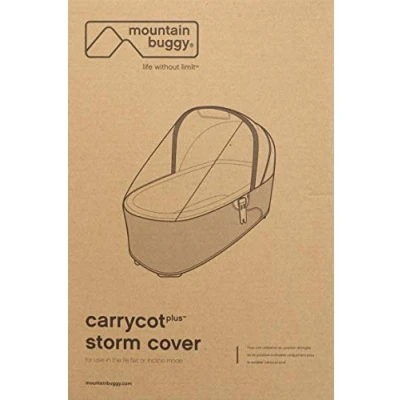Abbildung von Mountain Buggy Plus Duet Regenschutz für Babyschale