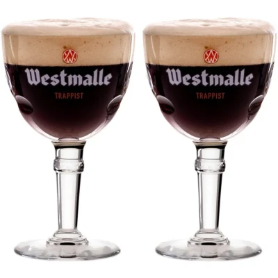 Abbildung von Westmalle Bierglas Trappist 330 ml 2 Stück