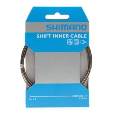 Abbildung von Shimano Shifting Cable Stainless with Inner End Cap 1.2x2100mm Y60098911