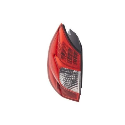 Abbildung von HELLA 2SK 009 467 111 Rückleuchte links LED, P21W, PY21W 12 glasklar, Rot mit Glühlampen Lampenträger RENAULT: SCENIC 2, GRAND 2