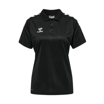 Abbildung von Hummel Hmlcore XK Functional Poloshirt, Damen, Größe: XXL, Black
