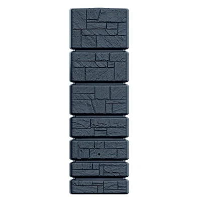 Abbildung von TOWER STONE 350L Wassersammelfass, Abmessungen (mm) 575x384x1800, Farbe Anthrazit