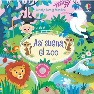 Abbildung von Así suena el zoo (Escucho, toco y descubro)