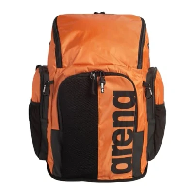 Abbildung von ARENA Spiky III Rucksack 45, Schwimmen, Athlet, Sport, Fitnessstudio, große Trainingsausrüstung, Schwimmtasche für Damen und Herren, 45 Liter, Orange