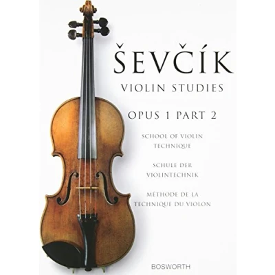 Abbildung von Sevcik Violin Studies, Opus 1 Part 2: School of Technique/Schule Der Violintechnik/Methode de La Technique Du Violon