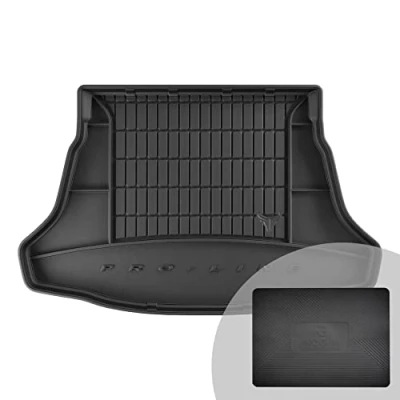 Abbildung von FROGUM ProLine 3D Gummimatte Exklusive Auto Kofferraummatte Kofferraumwanne für Toyota Prius IV ab 2015 Bequemer Organiser Die höchsten Kanten