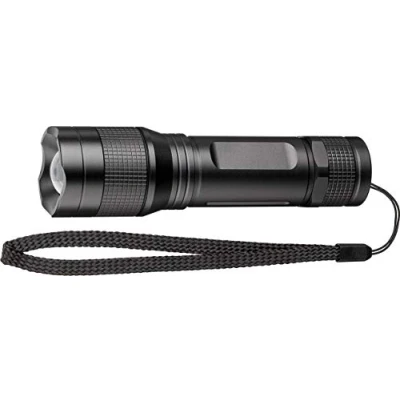 Abbildung von goobay 44560 LED Taschenlampe High Bright 300 ideal für Freizeit, Sport, Camping, Angeln, Jagd und Pannenhilfe, Lumen, Leuchtweite bis 150m