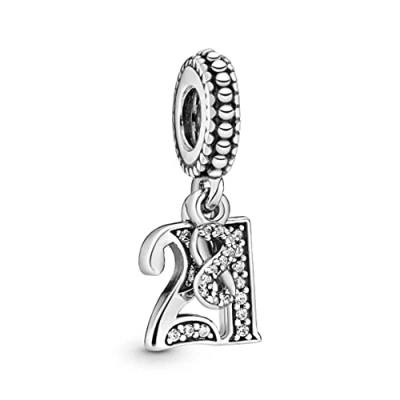 Abbildung von PANDORA Damen Bead Charms 925 Sterlingsilber 797263CZ