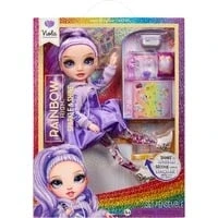 Abbildung von Rainbow High Anziehpuppe Sparkle &amp; Shine Fashion Dolls VIOLA (Purple)