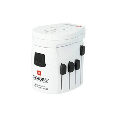 Abbildung von SKROSS &#039;World Pro World USB&#039; Sch Steckeradapter Weiss OneSize
