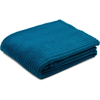 Abbildung von Gözze Wohndecke &quot;Feincord Kuscheldecke&quot;, flauschig weich und wohlig warm