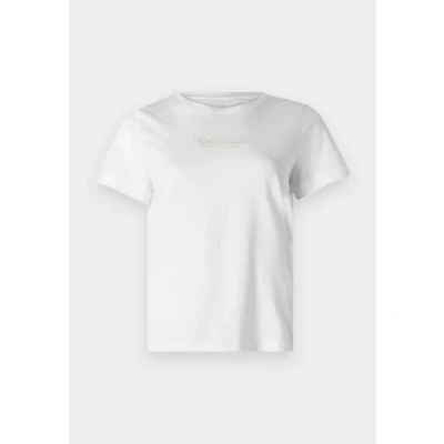 Abbildung von TOM Tailor LOGO Tshirt basic, Damen, Größe: Large, Whisper white