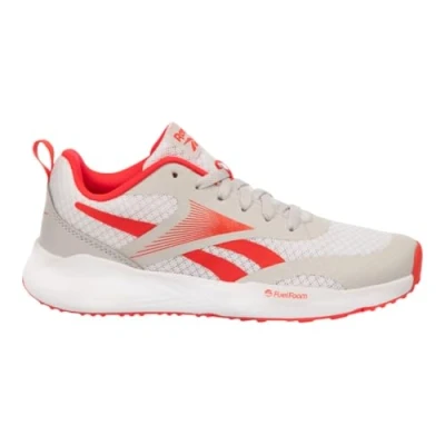 Abbildung von Reebok Energen RUN Unisex Laufschuh Straße für Kinder, Größe: 30, Mistgrey/white/energy red Schuhe