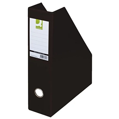Abbildung von Q Connect KF16210 Stehsammler A4 76mm schwarz