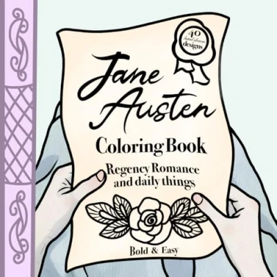 Abbildung von Jane Austen Bold And Easy Coloring Book: Regency Romance Daily Things